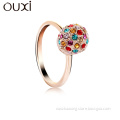 OUXI Jewelry New Design Ladies Wedding Ring 18k Gold Finger Ring